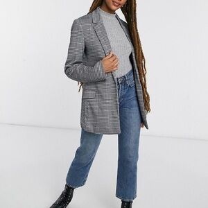 Stradivarius ASOS coord suit set skort/skirt + jacket / blazer gently preloved